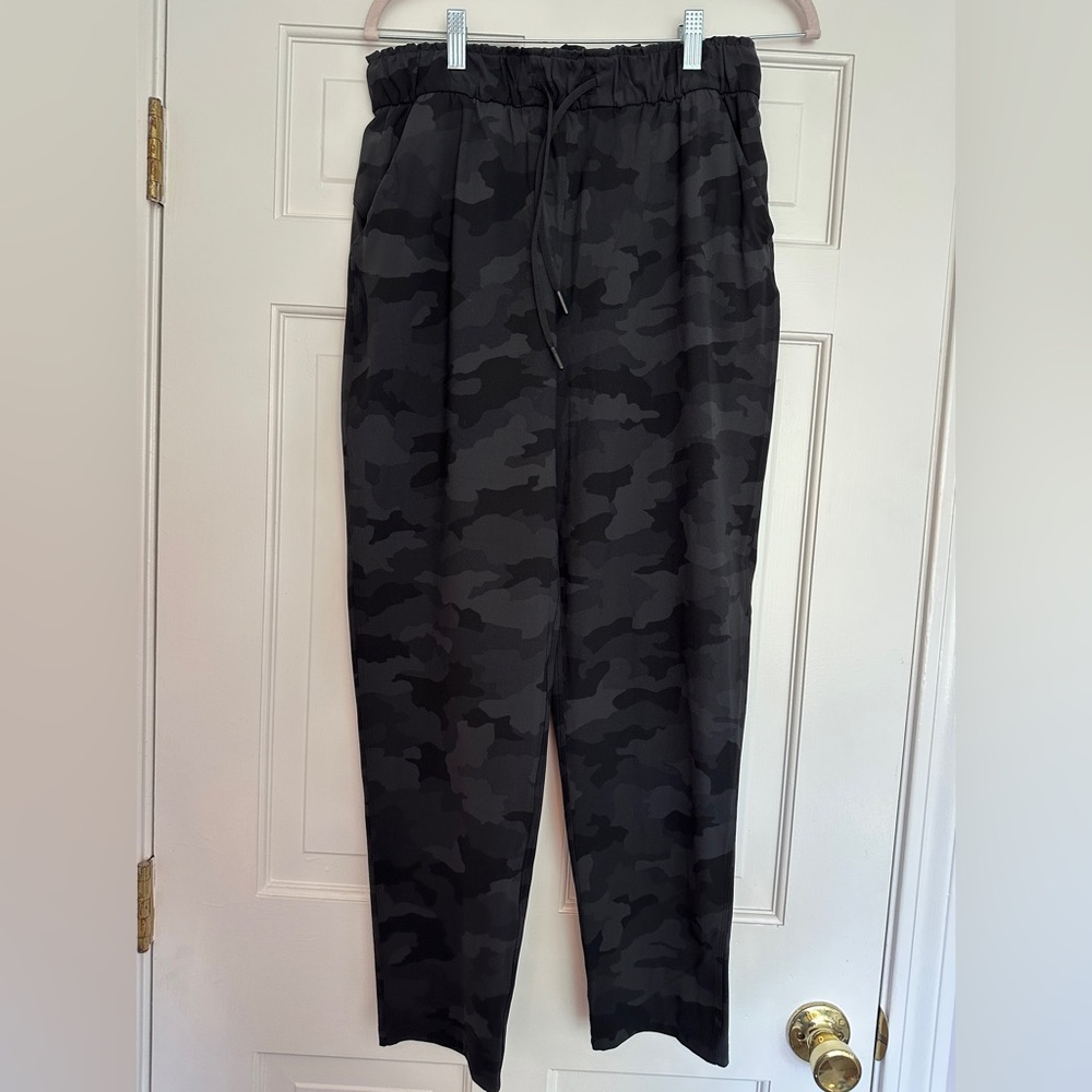 lululemon athletica Black Camouflage Joggers